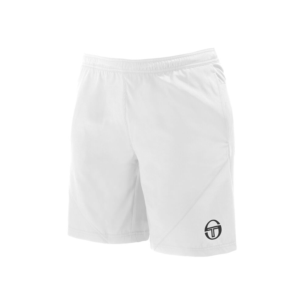 Sergio Tacchini Hawk Shorts Hommes - Blanc , Bleu Foncé
