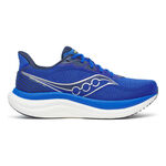 Chaussures de running Saucony Saucony Triumph 23 Chaussure De Running Sans Stabilisateurs Hommes-Bleu,Argent