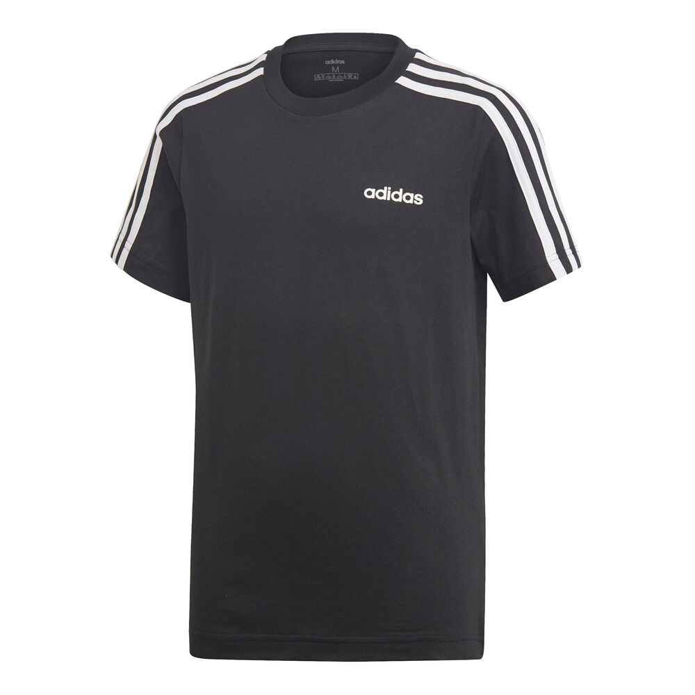 adidas Essentials 3-Stripes T-shirt Garçons - Noir , Blanc