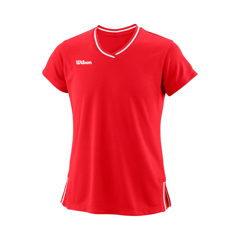 Wilson Team T-shirt Filles - Rouge
