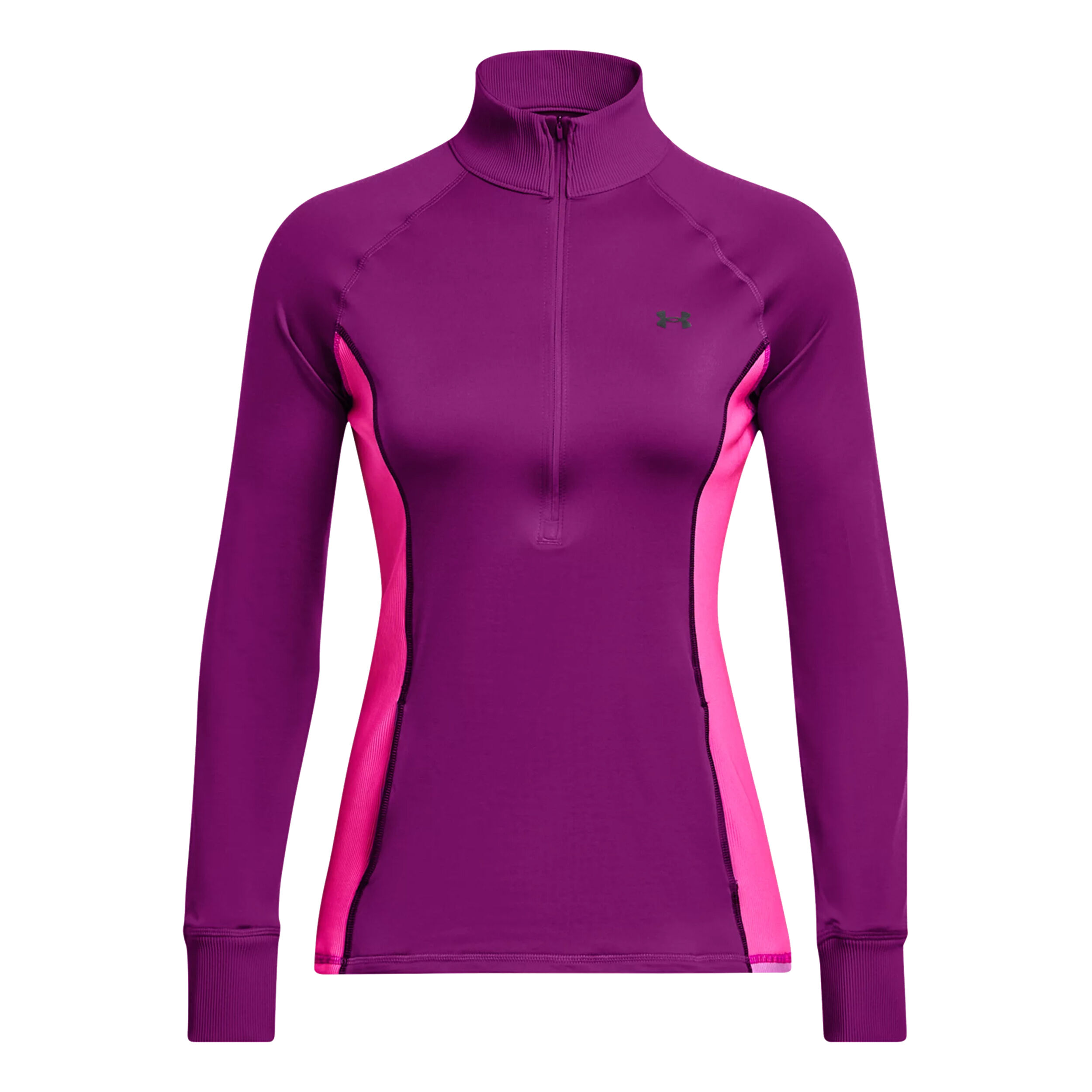 CW Half-Zip Haut Manches Longues Femmes - Violet , Pink