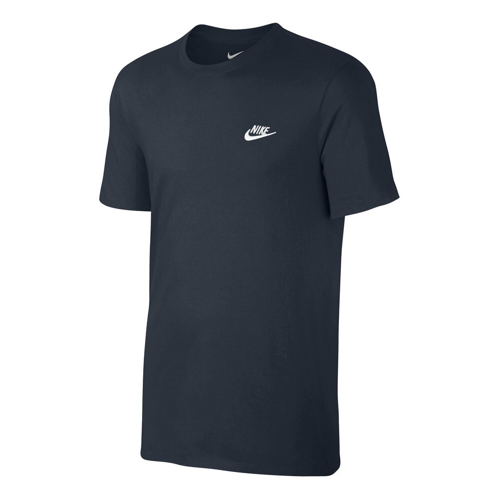 Nike Sportswear T-shirt Hommes - Bleu Foncé , Blanc