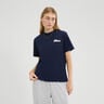 Soffio T-shirt Femmes-Bleu Fonc&eacute;,Blanc