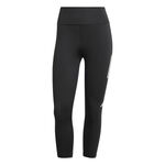 V&ecirc;tements adidas adidas Own The Run 3/4 Collant De Course Femmes-Noir