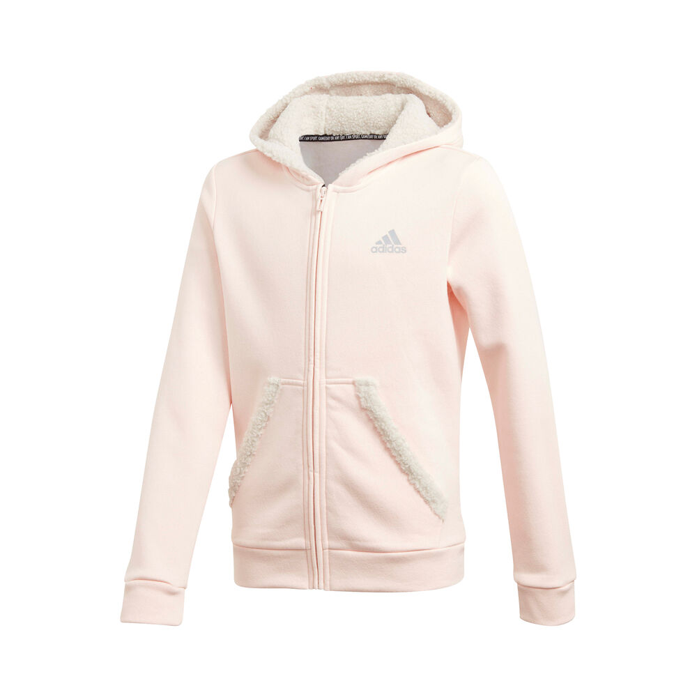 adidas Must Have Gilet En Coton Filles - Rosé, Crème