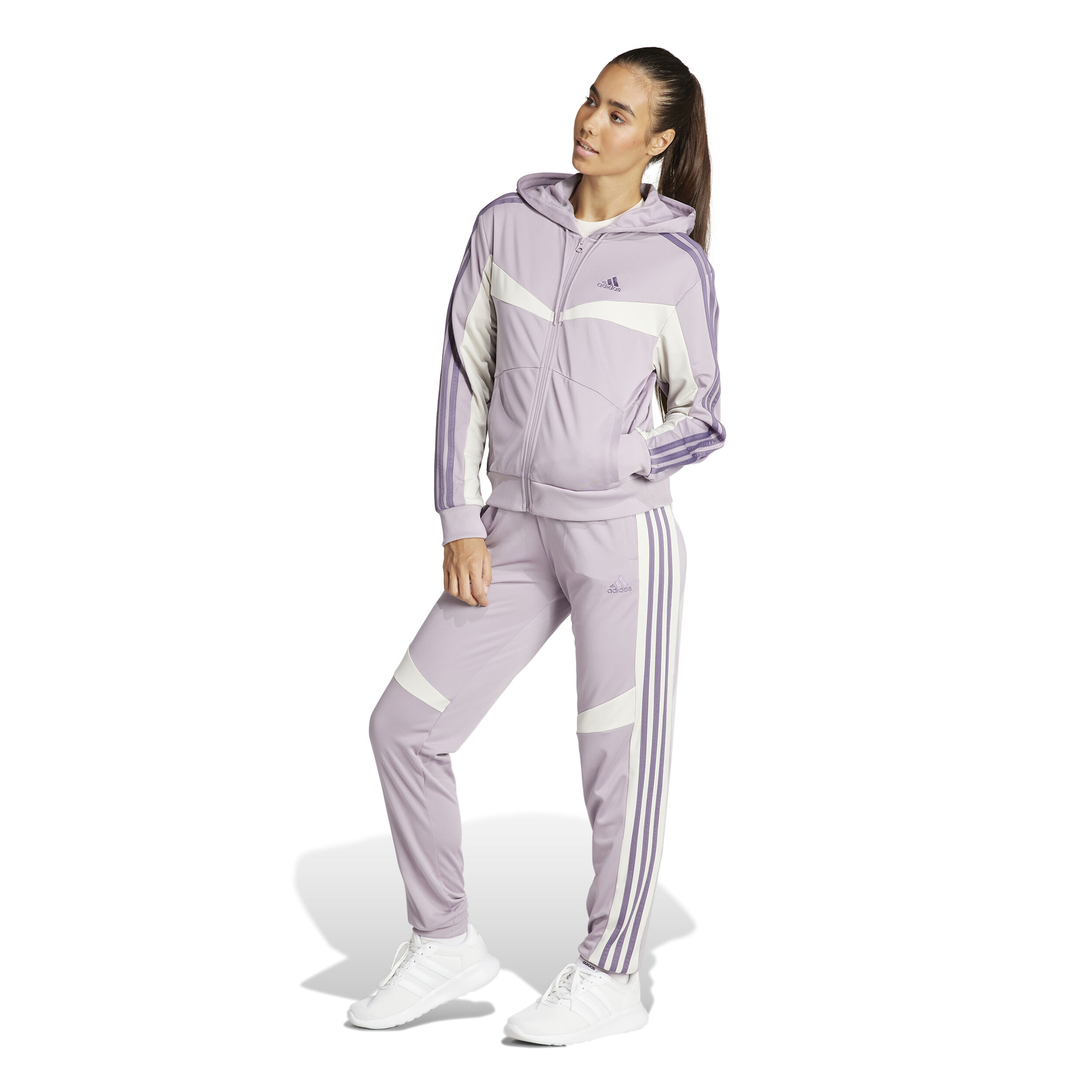 Buy adidas Boldblock Survetement Femmes Lilas Blanc online Tennis Point FR