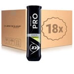 Balles De Tennis Dunlop Pro Coach 4er, 18 Dosen im Umkarton