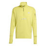 Adi365 Warm Half-Zip Maillot De Course Hommes-Jaune