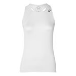 V&ecirc;tements ASICS ASICS Club D&eacute;bardeur Tank Top Femmes-Blanc,Noir