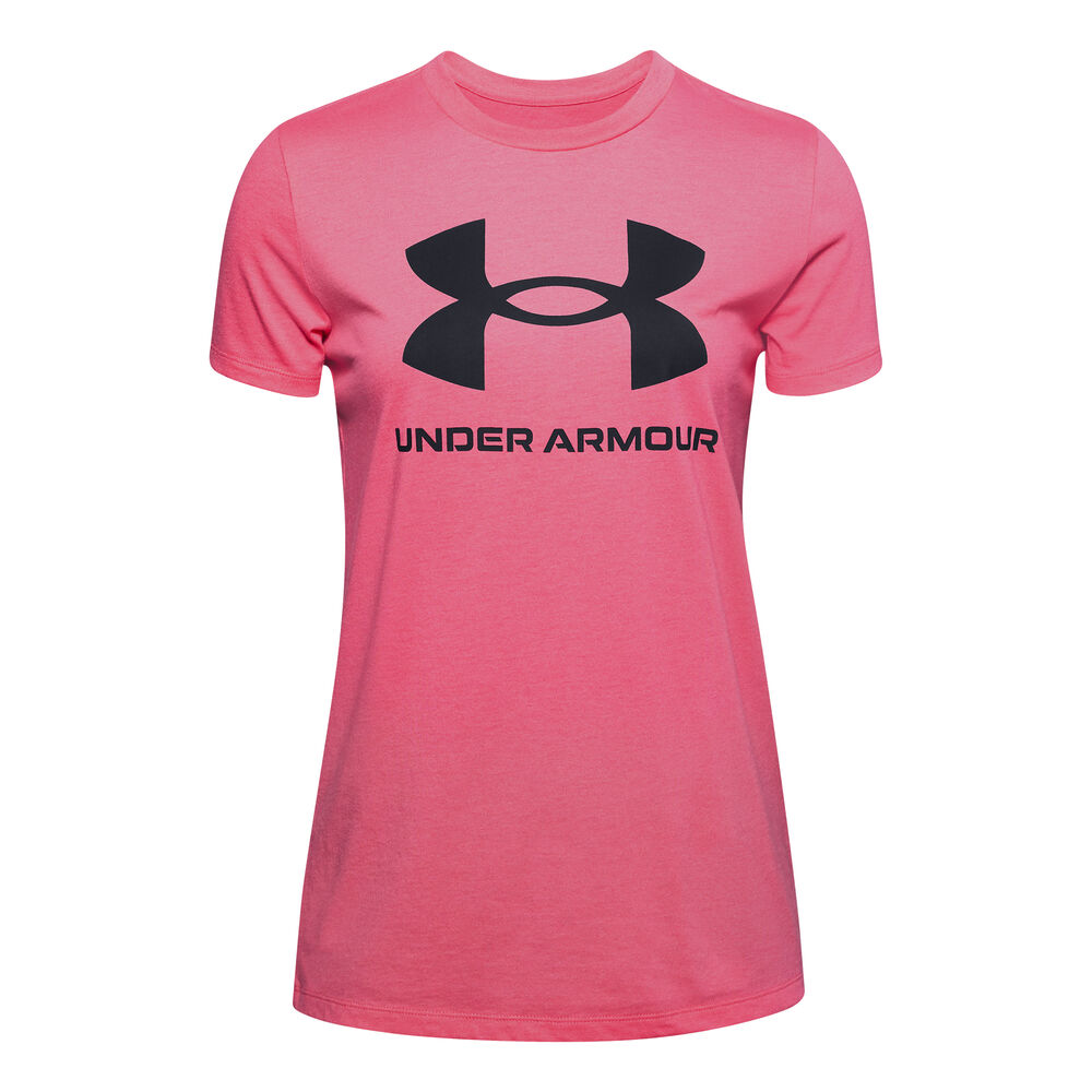 Under Armour Live Sportstyle Graphic T-shirt Femmes - Pink , Noir
