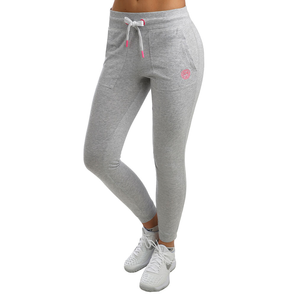 BIDI BADU Perla Basic Pantalon Survêtement Femmes - Gris Clair , Pink