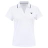 W. TEAM TECH POLOWHITE Polo Femmes-blanc