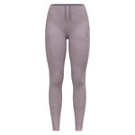 Vêtements Odlo Odlo Zeroweight Print Reflective Collant De Course Femmes-Gris