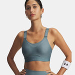 Vêtements Under Armour Under Armour Infinity High 2.0 Soutien-gorge sport Femmes-vert olive