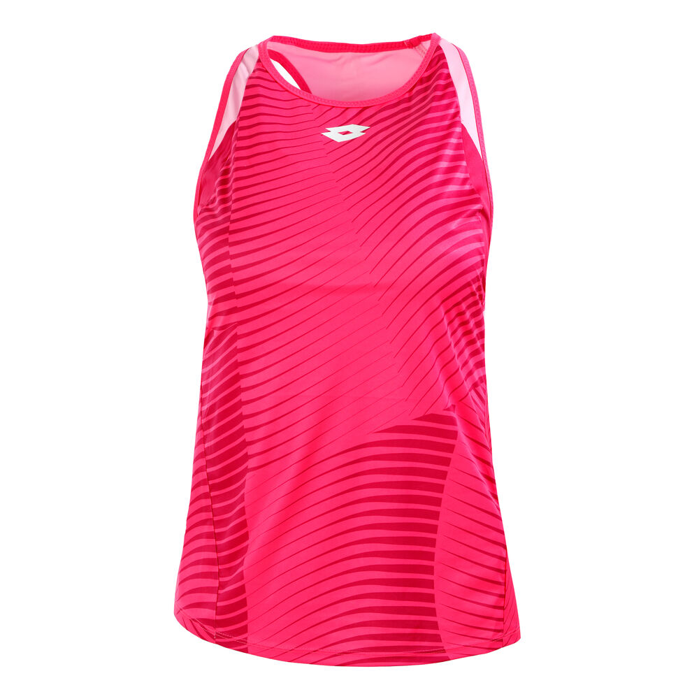 Lotto Top Ten II PRT Débardeur Tank Top Femmes - Pink , Blanc