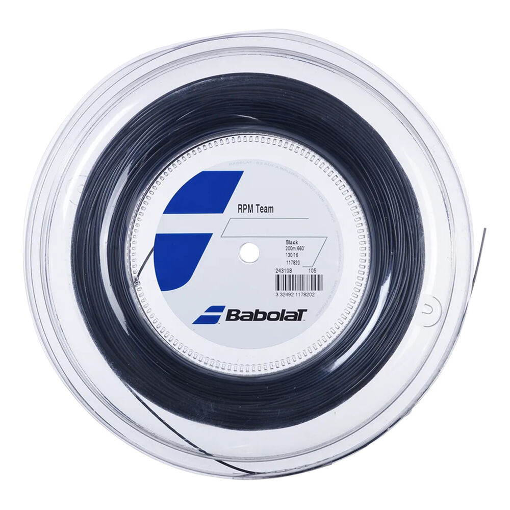 Babolat RPM Team Bobine Cordage 200m - Noir