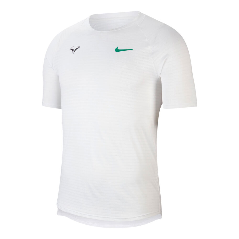 Nike Court AeroReact Slam T-shirt Hommes - Blanc , Vert