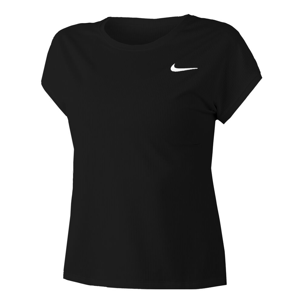 Nike Dri-Fit Victory Court T-shirt Femmes - Noir , Blanc