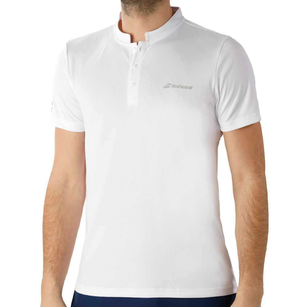 Babolat Play Polo Hommes - Blanc , Gris