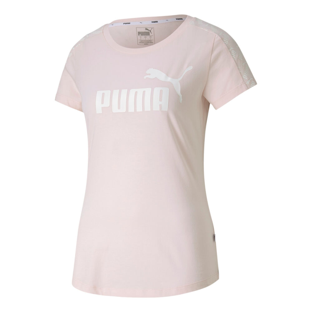 Puma Amplified T-shirt Femmes - Rosé, Blanc