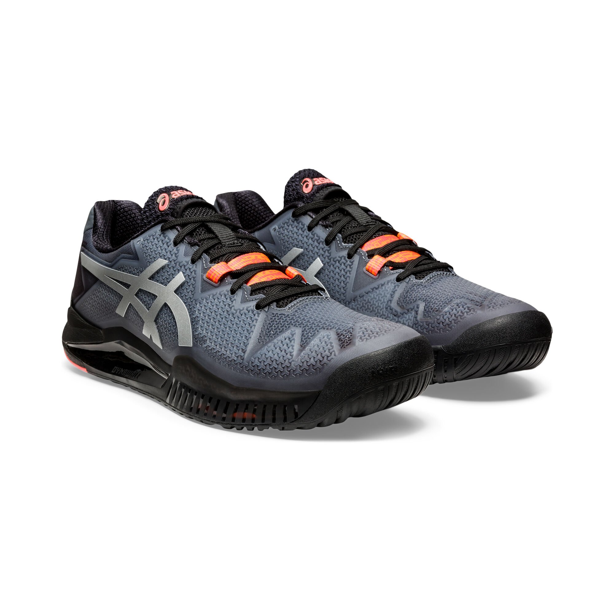 Buy ASICS Gel Resolution 8 L E Chaussures Toutes Surfaces Hommes Gris