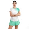 Crew Fade 2.0 T-shirt Femmes-vert, blanc