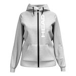 V&ecirc;tements HEAD HEAD Club Original Full Zip Gilet En Coton Femmes-Gris Clair