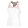 Mind Racerback Débardeur Tank Top Filles-Lilas,Blanc