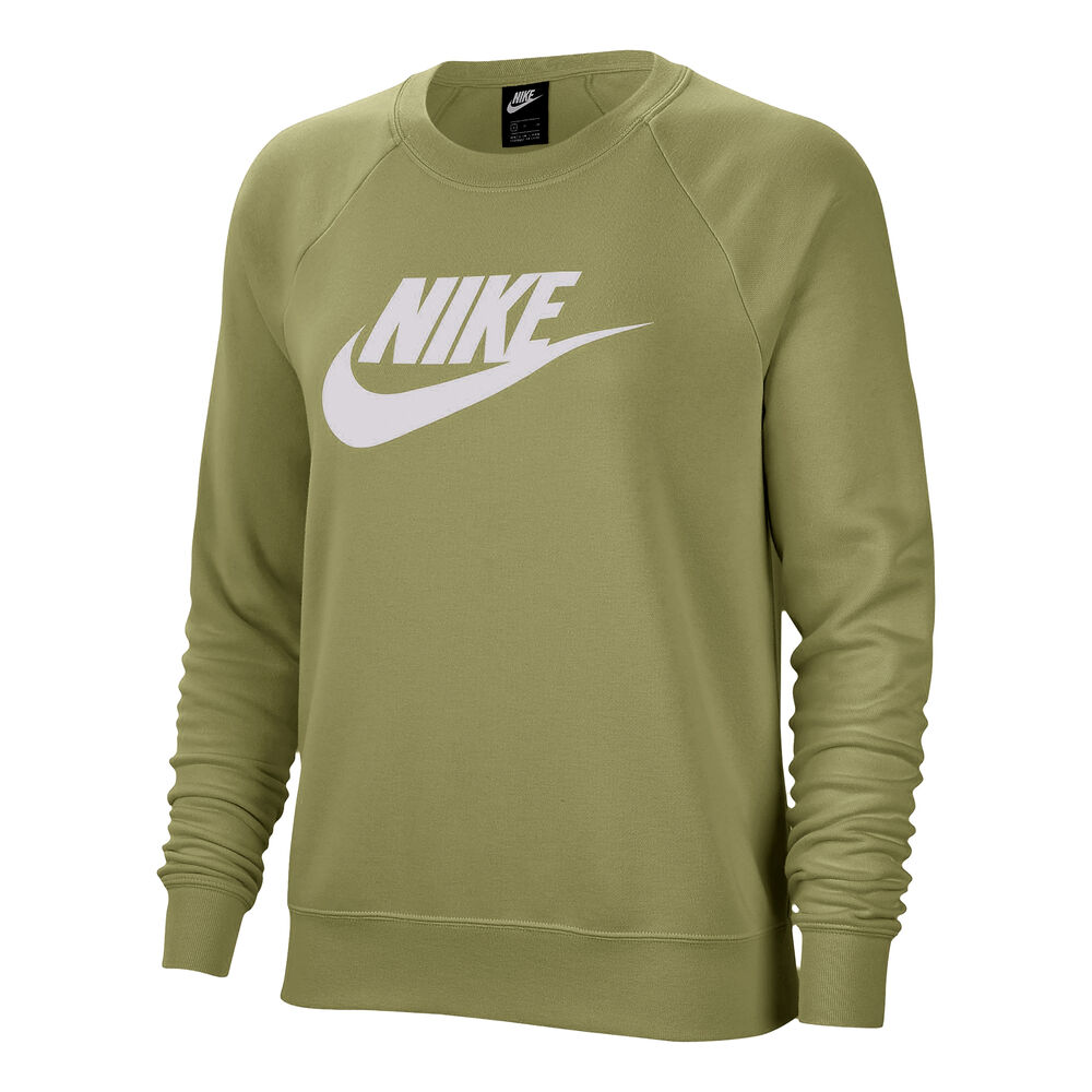 Nike Sportswear Essential Sweat-shirt Femmes - Vert Olive , Blanc