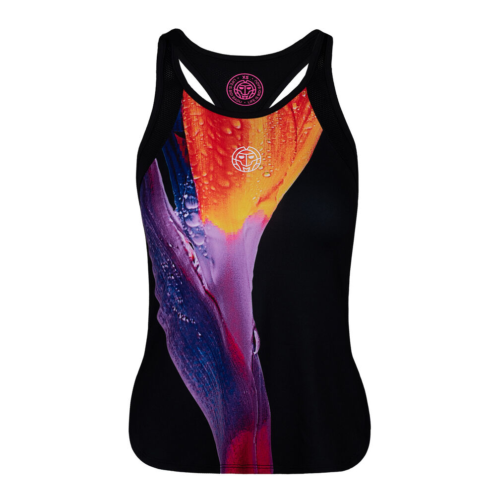 BIDI BADU Fanny Tech Débardeur Tank Top Femmes - Noir , Multicouleur
