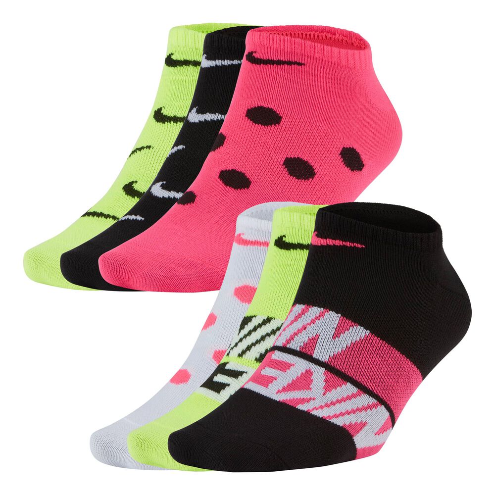 Nike Everday Lightweight Chaussettes De Sport - Noir , Multicouleur