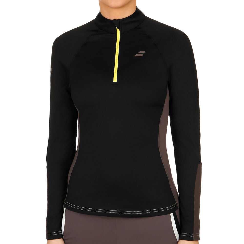 Core 1/2 Zip Haut Manches Longues Femmes