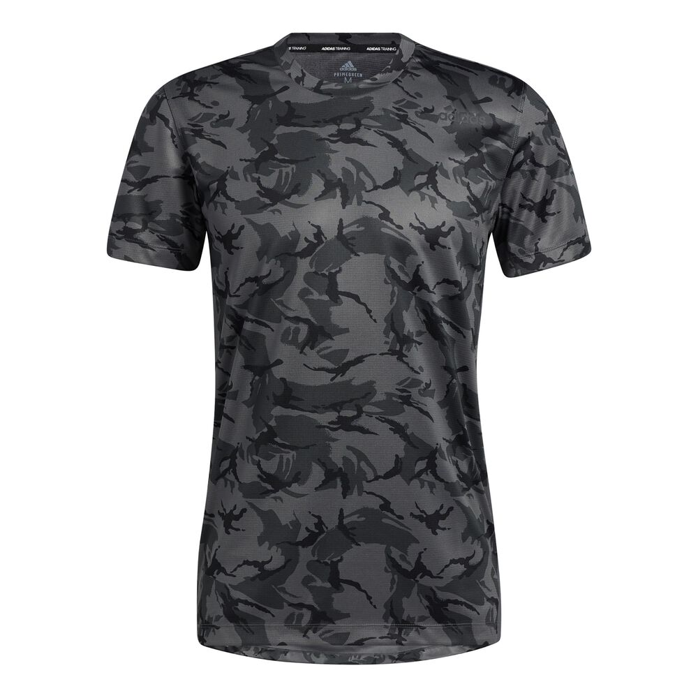 adidas Camo T-shirt Hommes - Gris , Noir