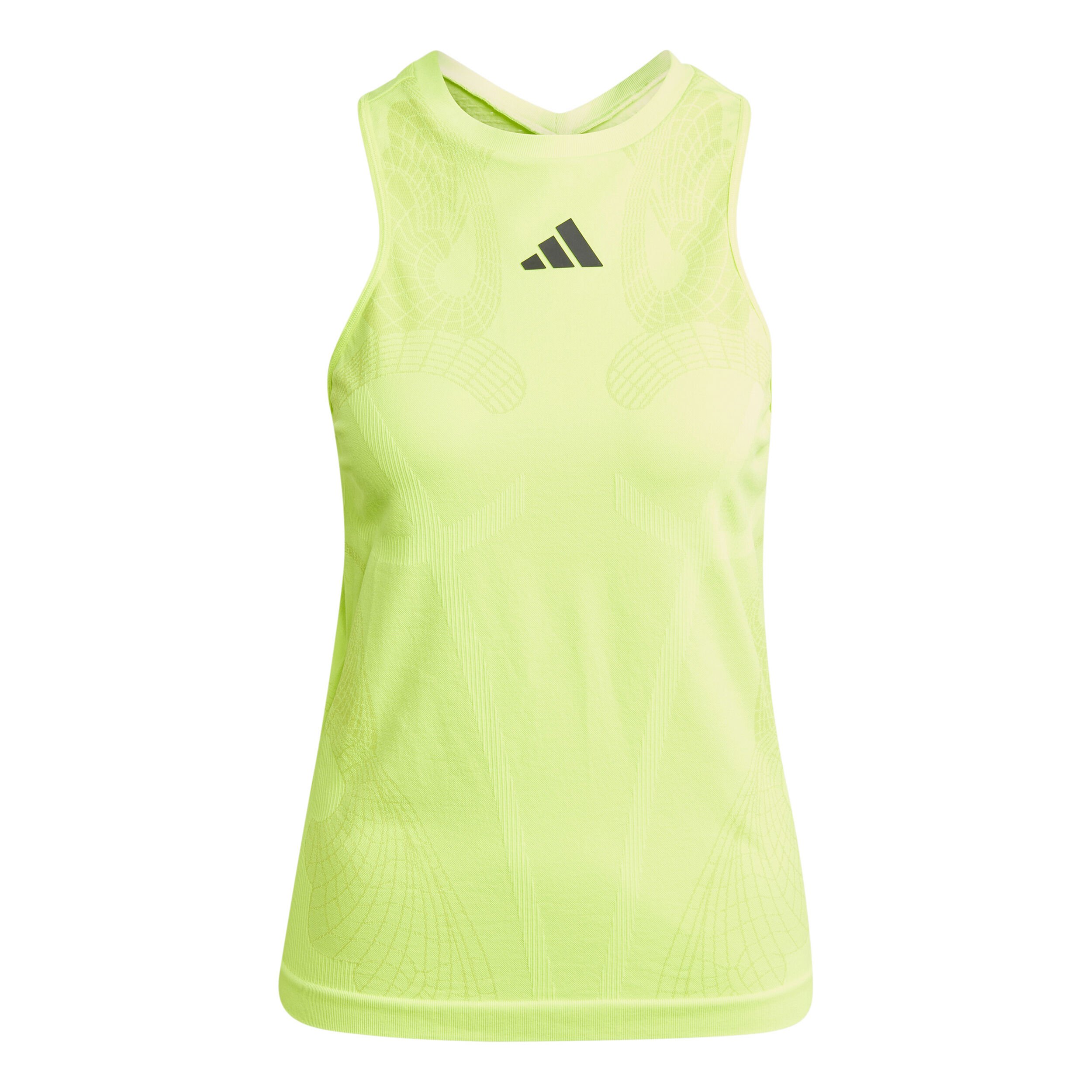 Neon yellow tank top womens deals