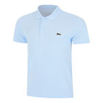 V&ecirc;tements Lacoste Lacoste Ribbed Collar Polo Polo Hommes - bleu clair, vert