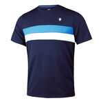 Vêtements De Tennis K-Swiss Core Team Stripe Crew Tee