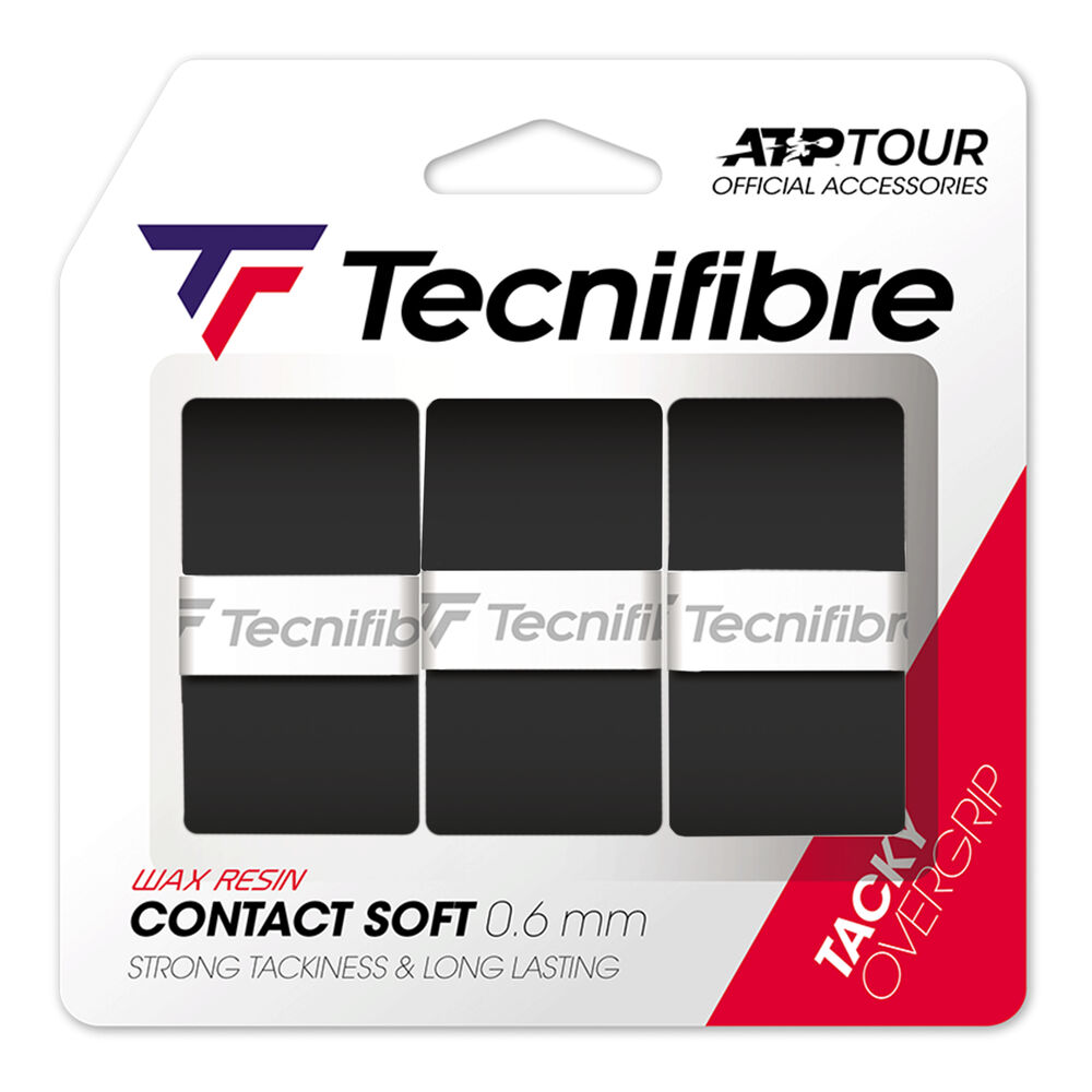 Tecnifibre Contact Soft 3er Pack De 3 - Blanc