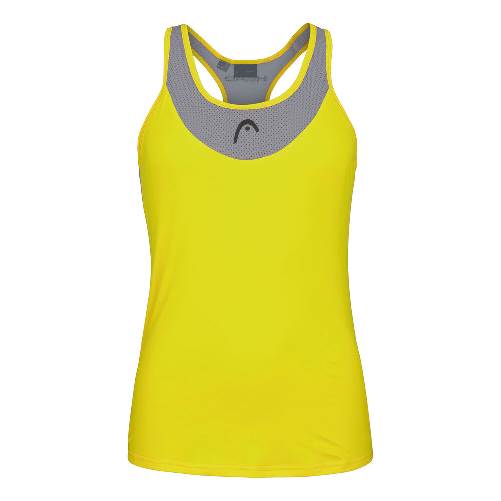HEAD Tenley Débardeur Tank Top Femmes - Jaune , Gris