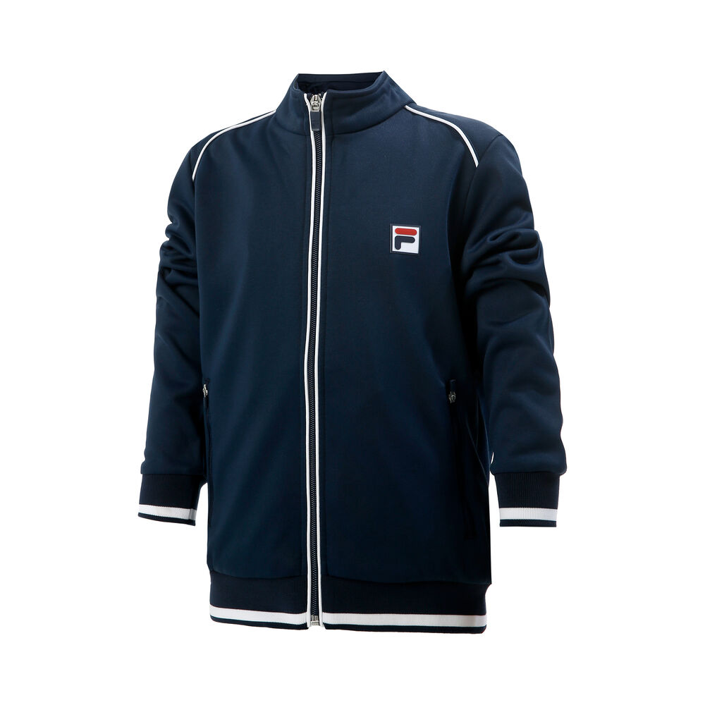 Fila Ben Veste De Survêtement Enfants - Bleu Foncé , Blanc