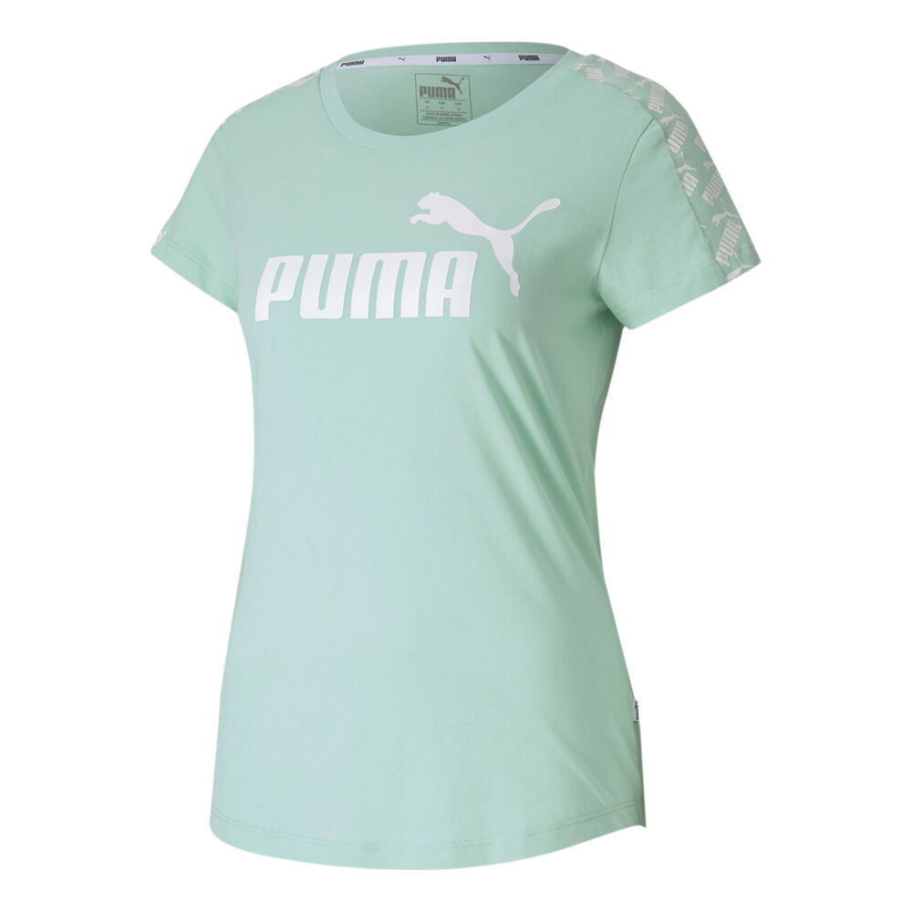 Puma Amplified T-shirt Femmes - Mint, Blanc