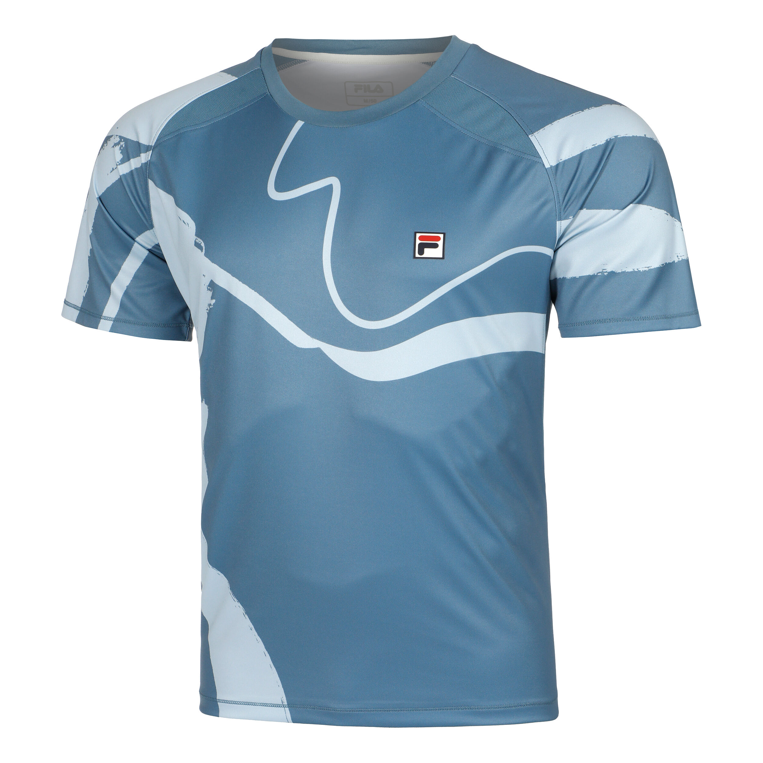 Buy Fila Cassian T shirt Hommes Bleu Bleu Clair online Tennis Point FR