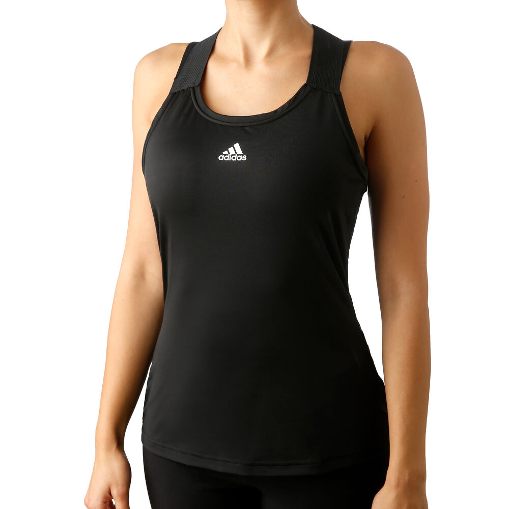 adidas Débardeur Tank Top Femmes - Noir , Blanc