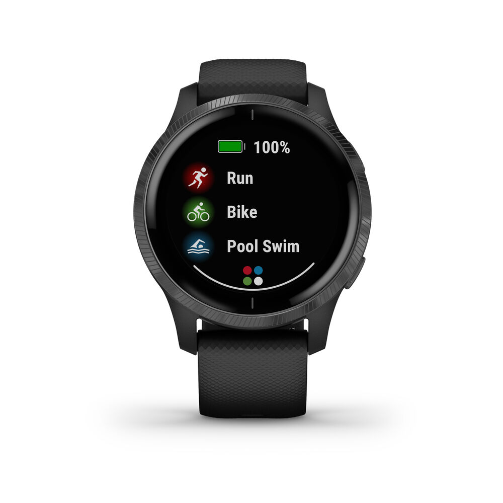 Garmin VENU Montre Pulsomètre - Noir , Gris Foncé