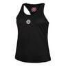 Crew Débardeur Tank Top Femmes-Noir