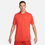 Vêtements de tennis Nike Nike Dri-Fit Court Victory Solid Polo Hommes-Rouge Clair
