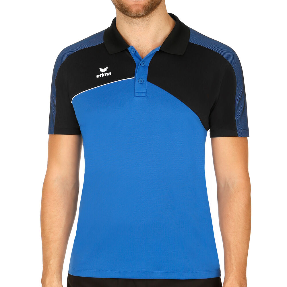 Erima Premium One 2.0 Polo Hommes - Bleu , Noir