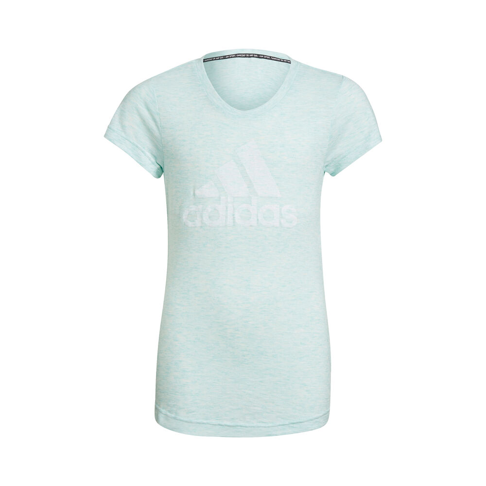 adidas Must Have T-shirt Filles - Mint, Blanc