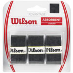 Surgrips Wilson Wilson Advantage Overgrip Pack De 3-Noir