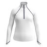 Solid Sun Protection Veste De Survêtement Femmes-Blanc