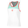 Wild Racerback D&eacute;bardeur Tank Top Femmes-Blanc,Turquoise